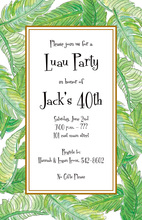 Watercolor Tropics Fill-in Invitations