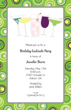 Great Cocktail Feet Party Invitations