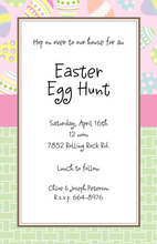 Egg Hunts Easter Chicks Invitation