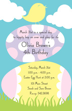 Easter Placesetting Invitation