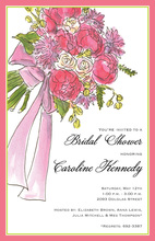 Classic Bridal Bouquet Invitations