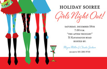 Holiday Steppers Invitation
