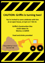 PARTY Under Construction Invitations