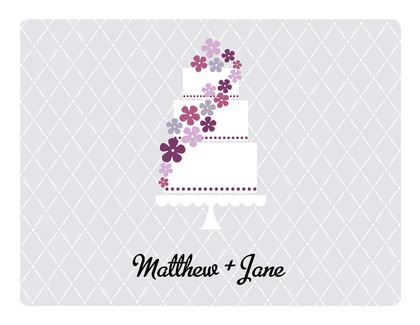 Sweet Cake Berry Thank You Cards