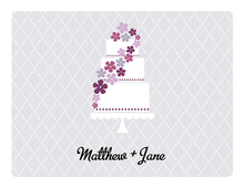 Sweet Cake Lavender Thank You Cards