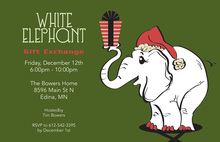 Elephant Circus Invitation