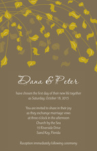 Autumn Leaves Fill-in Invitations