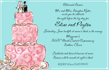 Elegant Legs Bride Invitations