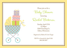 Expectant Duo Couple Invitations