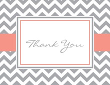 Poppy Red Thank You Cards