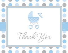 Mustache Bash Thank You Cards
