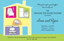 Around the House Invitation