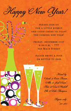 Celebrate New Year Invitations