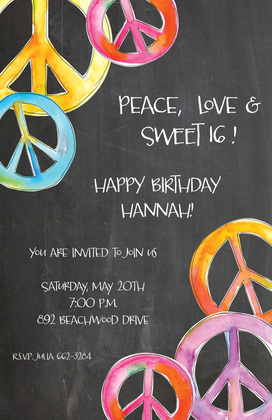 Peace Corners Everywhere Invitations