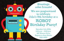 Programmable Robot Invitations