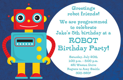 Programmable Robot Invitations