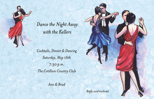 Waltz Dancing Party Invitations