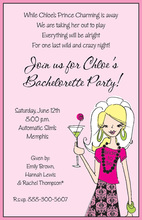 Casual Bride Cheers Invitation