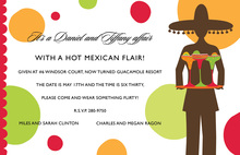 Cantina Fiesta Party Invitations