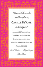 Formal La Vie Boheme Invitations