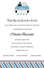 Wedding Getaway Car Invitation