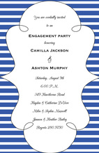 Brittany Stripe Invitations