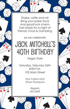 Gentlemen Casino Gaming Invitations