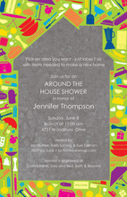 Iconic Household Items Invitation