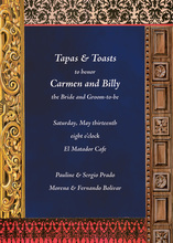 Elegant Barcelona Invitations