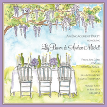 Lawn Scene Party Outdoor Invitations