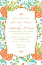 Modern Lotus Invitations