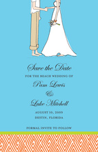 Beach Pair Couple Invitations