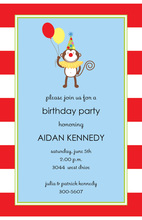 Silly Monkey Invitation