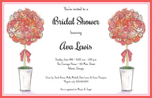 Rose Garden Frame Invitations