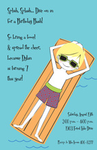 Little Swimmer Invitations