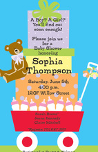 Charming Baby Elements Invitation