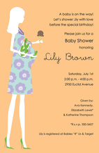 Strolling Mom Invitations