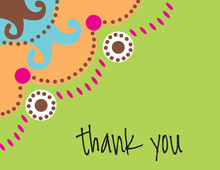 Lola Green Thank You Cards