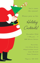 Jolly St. Nick Invitation