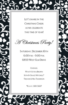 Formal Classic Royal Border Invitation