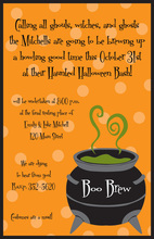 Boo Brew Invitation