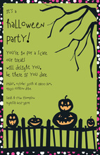 Skeleton Party Invitation