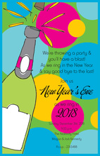 Spectacular Bottle Pop! Invitations