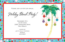 Deco Palm Invitation