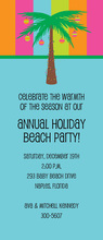 Accent Ornaments Palm Flair Slim Invitations