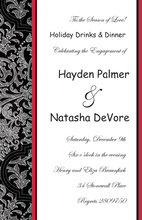 Lovely Elegant Evening Formal Invitation