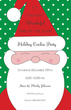 Casual Santa Season Christmas Invitations