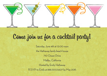 Special Srping Martinis Invitation