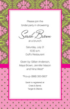 Stylish English Mix Border Invitation