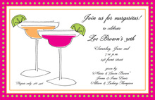 Flamingo Tropical Cocktail Invitations